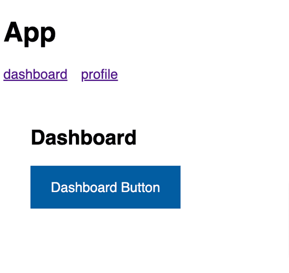 Image of button with default styles